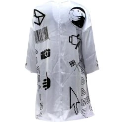 Dimepiece Women Verbage Symbol Kimono (white) -Our Apparel Shop dpc14of01wht thum2 287 3797 48896