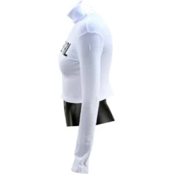 Dimepiece Women Babygirl Turtleneck Sweater (white) -Our Apparel Shop dpc14ta02wht thum3 287 3797 48888