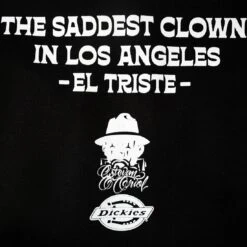 Dickies X Estevan Oriol Men El Triste Clown Jacket (black) -Our Apparel Shop dxjt75e1bk 3