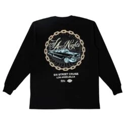 Dickies X Estevan Oriol Men LA Nights Long Sleeve Tee (black) -Our Apparel Shop dxwl450e0blk 3
