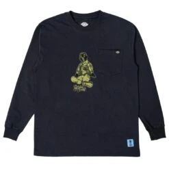 Dickies X Estevan Oriol Men El Triste Puppet Long Sleeve Tee (navy)