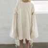 Puma X Fenty By Rihanna Women Staggered Hem Sweater Dress (white / Vanilla Ice)