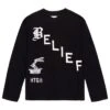 Honor The Gift Men Belief Long Sleeve Tee (black) -Our Apparel Shop hgg220442blk 1