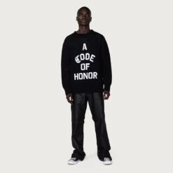 Honor The Gift Men Code Of Honor Sweater (black) -Our Apparel Shop hgg220454blk 2
