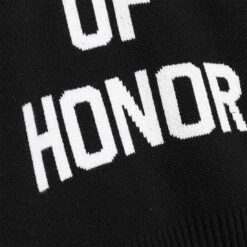 Honor The Gift Men Code Of Honor Sweater (black) -Our Apparel Shop hgg220454blk 5