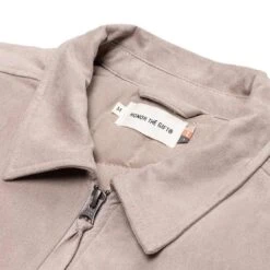 Honor The Gift Men Suede Band Jacket (gray) -Our Apparel Shop hgg220462gry 4