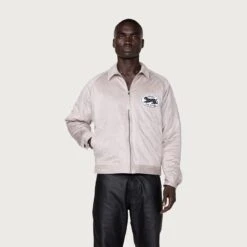 Honor The Gift Men Suede Band Jacket (gray) -Our Apparel Shop hgg220462gry 6