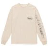 Honor The Gift Men Lucky Hand Long Sleeve Tee (white / Cream) -Our Apparel Shop hghtg210446crm 1