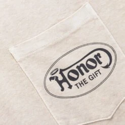 Honor The Gift Men Lucky Hand Long Sleeve Tee (white / Cream) -Our Apparel Shop hghtg210446crm 3