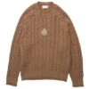 Honor The Gift Men Cable Knit Jumper Sweater (brown / Tan) -Our Apparel Shop hghtg220352tan 1