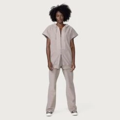 Honor The Gift Women Labor Oversized Hoodie (grey) -Our Apparel Shop hgwg230150gry 4