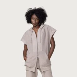 Honor The Gift Women Labor Oversized Hoodie (grey) -Our Apparel Shop hgwg230150gry 5