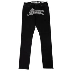 Ice Cream Men Reflective Jeans (black)
