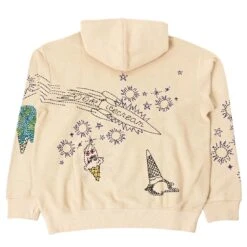 Ice Cream Men Apricot Hoodie (cream / Fog) -Our Apparel Shop ik4313305fog 4