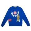 Ice Cream Men Stacker Crew Sweater (blue / Surf The Web) -Our Apparel Shop ik4918306blu