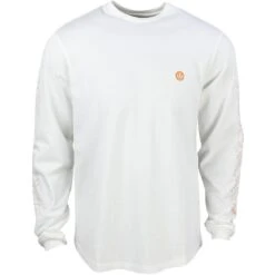 10 Deep Men Dotted Scoop Long Sleeve Tee (white / Off White)