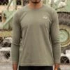 BAIT Men Core Long Sleeve Tee (green / Military Green) -Our Apparel Shop img 4355