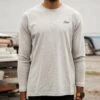 BAIT Men Core Long Sleeve Tee (gray) -Our Apparel Shop img 4479