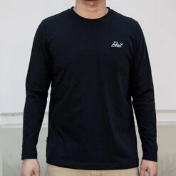BAIT Men Core Long Sleeve Tee (black)