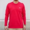 BAIT Men Core Long Sleeve Tee (red) -Our Apparel Shop img 5044
