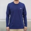 BAIT Men Core Long Sleeve Tee (navy) -Our Apparel Shop img 5048
