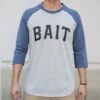 BAIT Men Core Raglan Tee (gray / Navy) -Our Apparel Shop img 5084