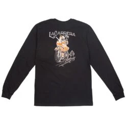 La Carrera Men Samurai King LMNB Long Sleeve Tee (black / Orange)