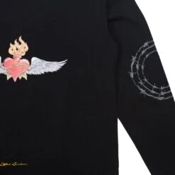 Lifted Anchors Men Better Days Long Sleeve Tee (black) -Our Apparel Shop lfbetterdayslbk 2