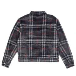 Lifted Anchors Men Emmanuel Fur Jacket (black / Red) -Our Apparel Shop lfemmanjacbkred 2