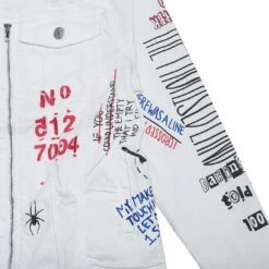 Lifted Anchors Men Hendrix Jacket (white) -Our Apparel Shop lfhendrxjcwht 3