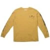 Lifted Anchors Men Flyer Long Sleeve Tee (yellow / Mustard) -Our Apparel Shop lflahl1841must 1