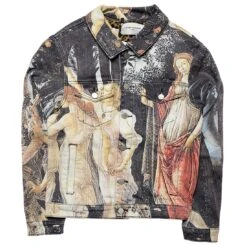 Lifted Anchors Men Graces Denim Jacket (multi)