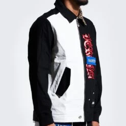 Lifted Anchors Men Skinner Shop Jacket (black) -Our Apparel Shop lflasp22029blk 8