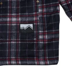 Lazy Oaf Men Check Hunters Jacket (blue / Red) -Our Apparel Shop lochkhunterjcbl 2