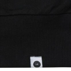 Lazy Oaf Men Lo Quarter Zip Jersey Sweater (black) -Our Apparel Shop lom800201lblk 2