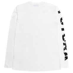 Futura Laboratories Men Splatter Long Sleeve Tee (white) -Our Apparel Shop mdfl11007wht 3