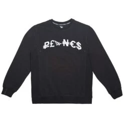 Paper Planes Men Good Money Crew Sweater (black)