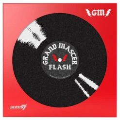 Super7 X Grandmaster Flash Men Crewneck Crate And Toy Kit (red / Multi / Black) -Our Apparel Shop sqgmfcrewbundle 6