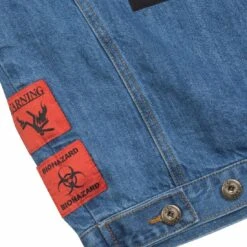 10 Deep Men Keep Back Denim Jacket (blue / Med Stone Wash) -Our Apparel Shop tn191td2201blu 3