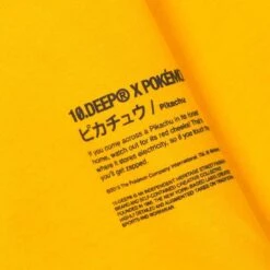 BAIT Exclusive 10 Deep X Pokemon Men Shadow Shock Hoody (yellow) -Our Apparel Shop tn191td4075yel 2