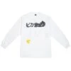 BAIT Exclusive 10 Deep X Pokemon Men Lightning Strike Long Sleeve Tee (white) -Our Apparel Shop tn191td4170wht 1