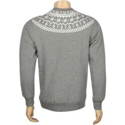Undefeated Traverse Crewneck (gray / Grey Heather) -Our Apparel Shop un518187hea thum2 42823