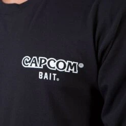 BAIT X Street Fighter Men Capcom Player Long Sleeve Tee (black) -Our Apparel Shop v07a0289 3