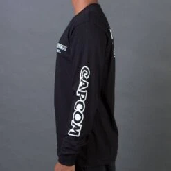 BAIT X Street Fighter Men Capcom Player Long Sleeve Tee (black) -Our Apparel Shop v07a0290 4