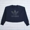 Adidas Women Trefoil Logo Sweatshirt (blue / Legend Ink) -Our Apparel Shop v07a0698 1
