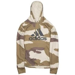 Adidas X Undefeated Men Running Tech Hoodie (tan / Dune / Tactile Khaki / Base Khaki)