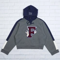 Puma X Fenty By Rihanna Women Hooded Panel Sweater (gray / Charcoal Heather)