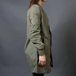 Alpha Industries Women L2B Long Flight Jacket (green / Sage) -Our Apparel Shop v07a1181 1