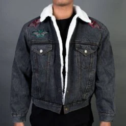 Lifted Anchors Men Kershaw Denim Jacket (blue / Denim)