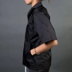 Stussy Women Nordhoff Coaches Jacket (black) 9 Stussy Women Nordhoff Coaches Jacket (black) -Our Apparel Shop v07a2233 1